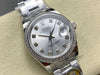 Datejust 31 mm Silver Diamond Dial | Steel Oyster | Diamond Bezel | ETA 2688