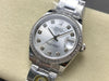 Datejust 31 mm Silver Diamond Dial | Steel Oyster | Diamond Bezel | ETA 2688