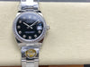 Datejust 31 mm Black Diamond Dial | Steel Oyster | Diamond Bezel | ETA 2688