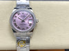 Datejust 31 mm Pink Roman Dial | Steel Oyster | Diamond Bezel | ETA 2688