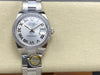 Datejust 31 mm Silver Roman Dial | Steel Oyster | Diamond Bezel | ETA 2688