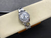 Datejust 31 mm Silver Roman Dial | Steel Oyster | Diamond Bezel | ETA 2688