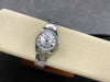 Datejust 31 mm Silver Roman Dial | Steel Oyster | Diamond Bezel | ETA 2688