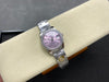 Datejust 31 mm Pink Baton Dial | Steel Oyster | Diamond Bezel | ETA 2688