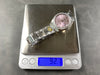 Datejust 31 mm Pink Baton Dial | Steel Oyster | Diamond Bezel | ETA 2688