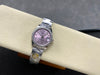 Datejust 31 mm Pink Baton Dial | Steel Oyster | Diamond Bezel | ETA 2688