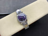Datejust 31 mm Purple Roman Dial | Steel Oyster | Diamond Bezel | ETA 2688