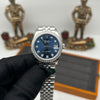 ARF – Datejust 31 mm Mavi Diamond Dial | Çelik Jubilee | Taşlı Bezel | ARF 2236