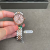 ARF – Datejust 31 mm Pembe Diamond Dial | Çelik / Rose Gold Jubilee | Yivli Bezel | ARF 2236