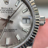 ARF – Datejust 31 mm Silver Baton Dial | Çelik Jubilee | Yivli Bezel | ARF 2236