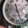 ARF – Datejust 31 mm Pembe Roman Dial | Çelik Jubilee | Yivli Bezel | ARF 2236
