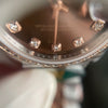 ARF – Datejust 31 mm Chocolate Diamond Dial | Çelik / Rose Gold Jubilee | Taşlı Bezel | ARF 2236