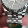ARF – Datejust 31 mm Slate / Rhodium Baton Dial | Çelik Jubilee | Yivli Bezel | ARF 2236