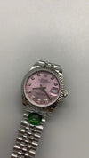 ARF – Datejust 31 mm Pink Diamond Dial | Çelik Jubilee | Yivli Bezel | ARF 2671