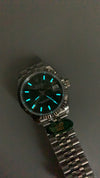 ARF – Datejust 31 mm Green Baton Dial | Çelik Jubilee | Yivli Bezel | ARF 2236