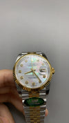 ARF – Datejust 36 126233 Mother of Pearl Diamond Dial | Çelik / Yellow Gold Jubilee | Yivli Bezel | Super Clone 3235