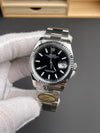 ARF – Datejust 36 126234 Black Baton Dial | Çelik Oyster | Yivli Bezel | Super Clone 3235