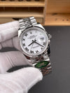 ARF – Datejust 36 126234 White Roman Dial | Çelik Jubilee | Yivli Bezel | Super Clone 3235